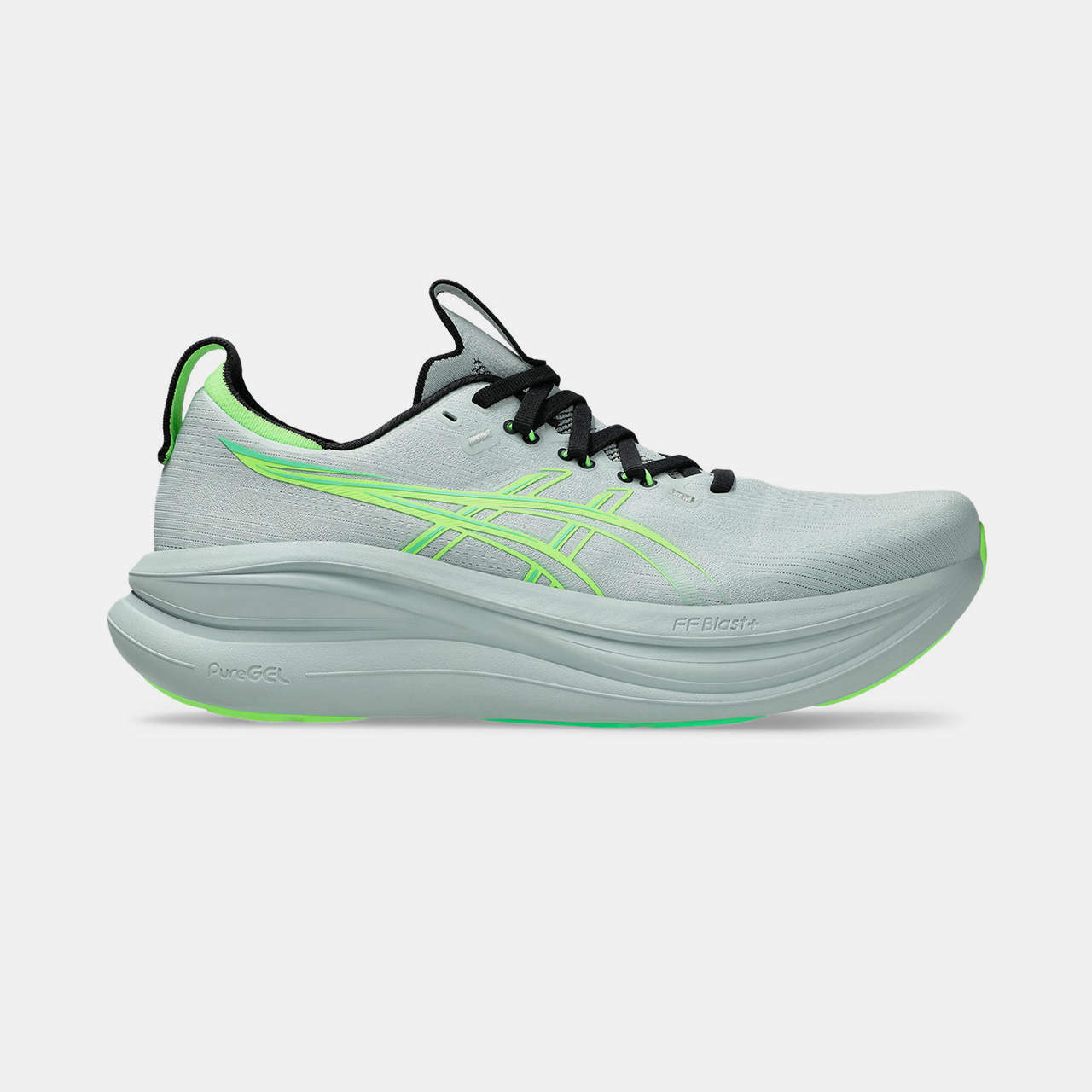スパイク・シューズ ASICS GEL-NIMBUS 28 Asics Gel-nimbus 28 Erkek Mavi Koşu Ayakkabısı - 1011C127-400