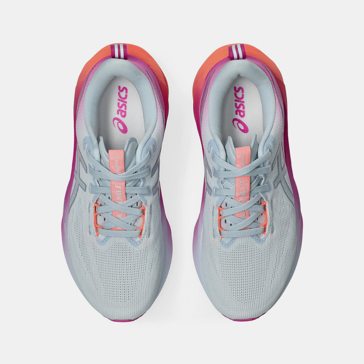 苺　1011 Asics Novablast 5 Sunny Sizzle Kadın Beyaz Koşu Ayakkabısı