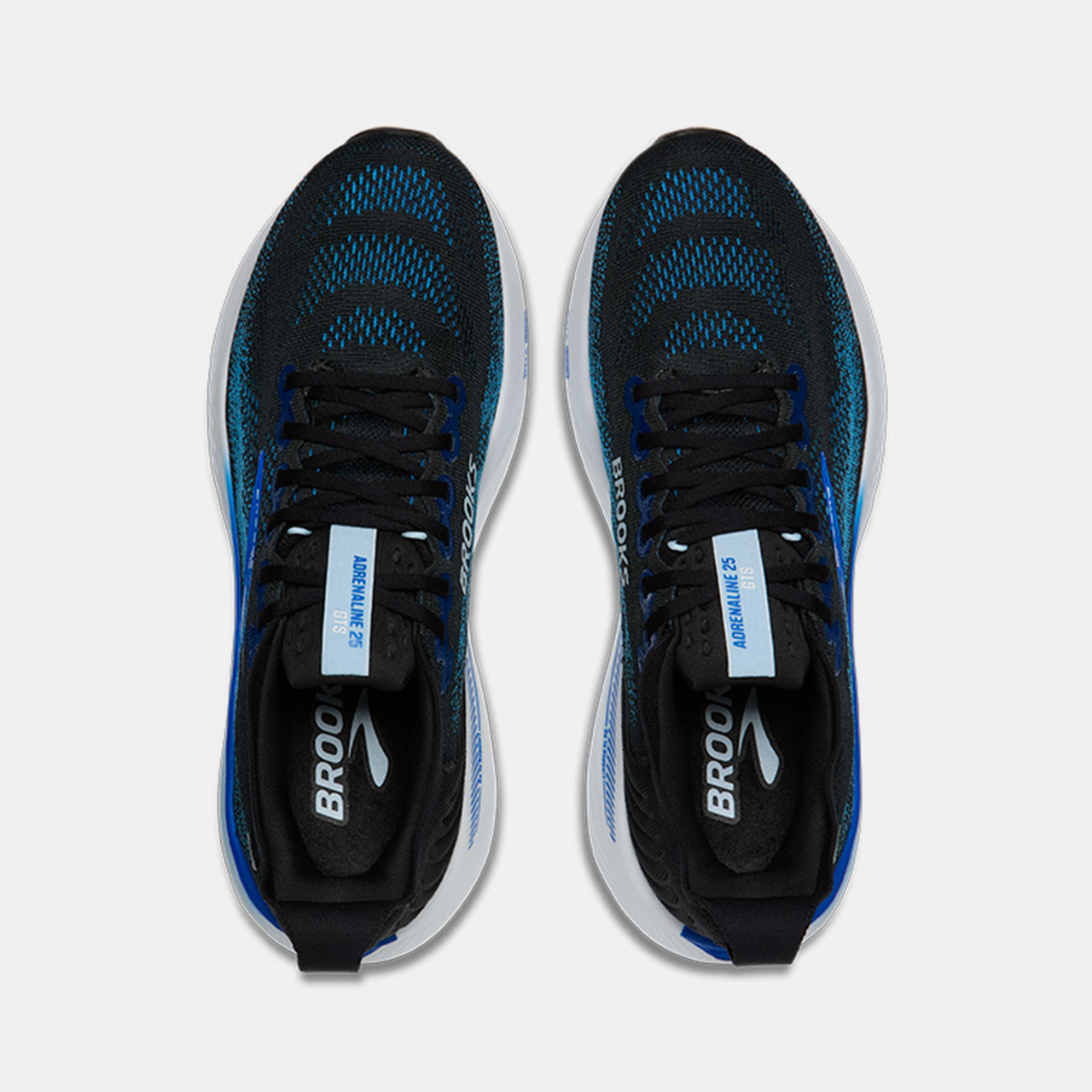 Brooks Adrenaline Gts 25 Erkek Siyah Lacivert Koşu Ayakkabısı