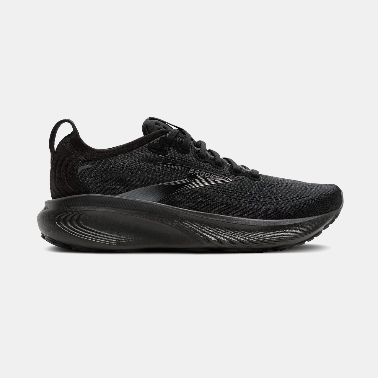 Brooks Adrenaline Gts 25 Erkek Siyah Lacivert Koşu Ayakkabısı