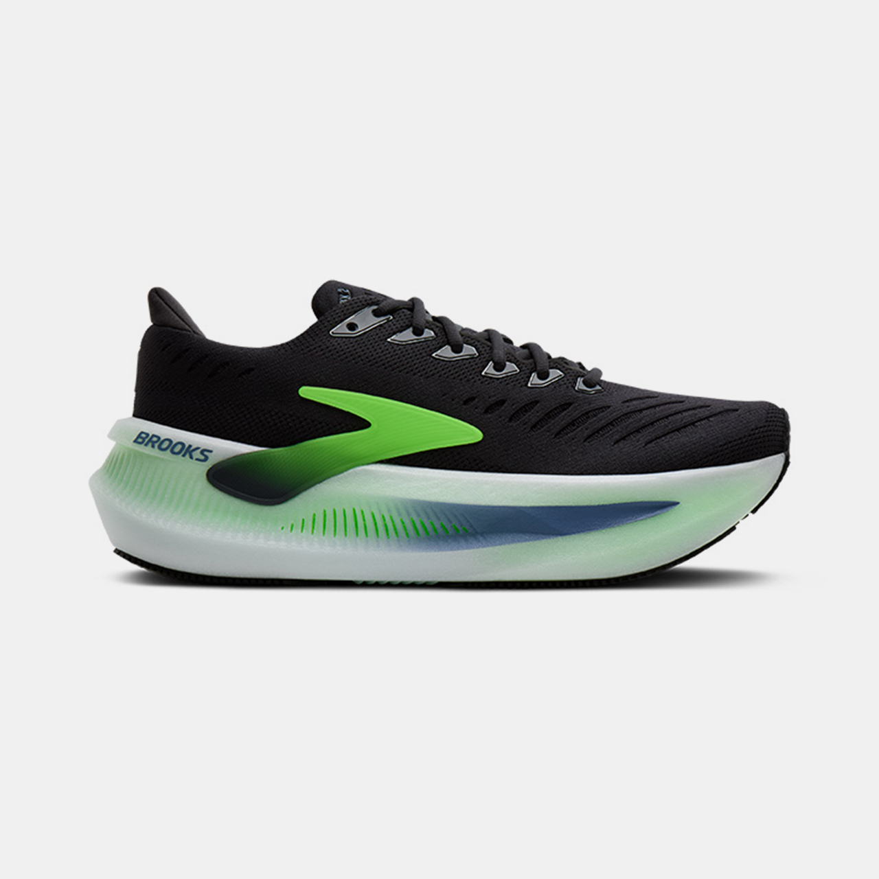 字11 Brooks Glycerin Max 2 Erkek Siyah Koşu Ayakkabısı - 1104791D091