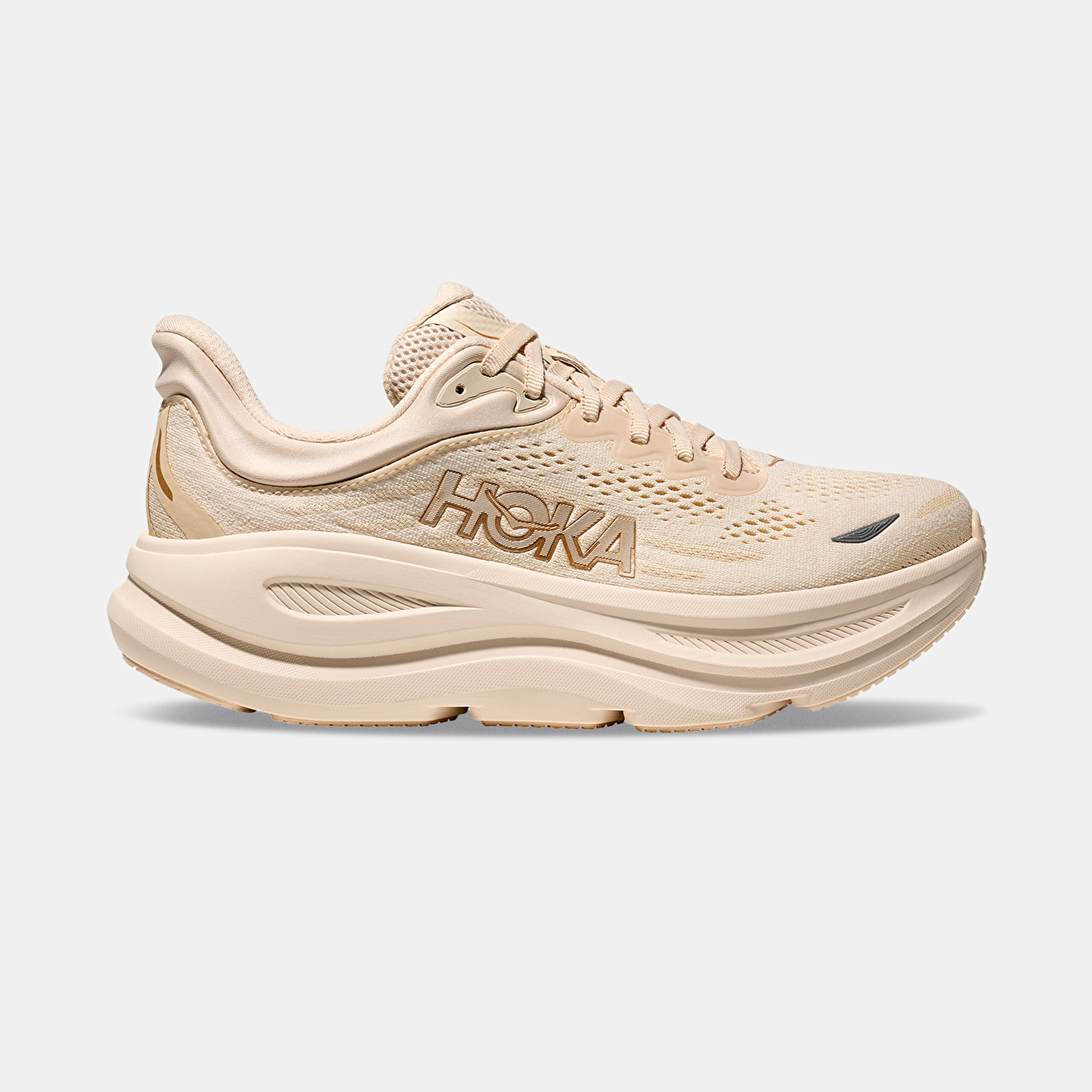 Hoka Bondi 9 Kadın Bej Koşu Ayakkabısı - 1162012-Vch Fiyatı - High 5