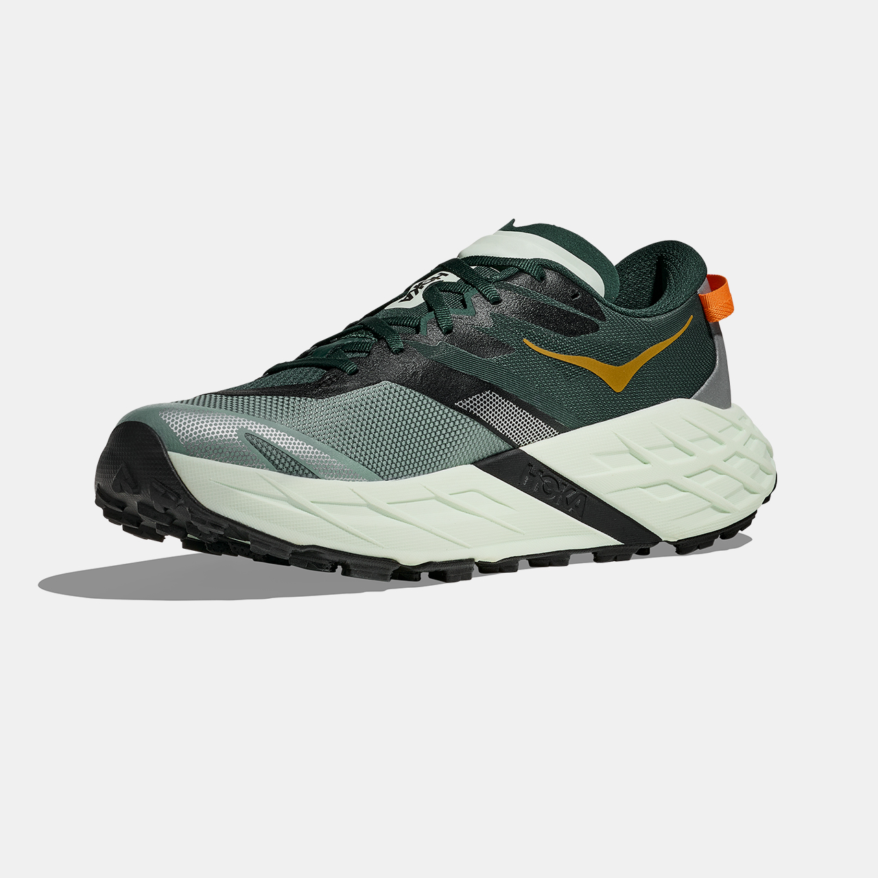 Hoka Speedgoat 7 Erkek Yeşil Outdoor Koşu Ayakkabısı - 1171928-Bfs