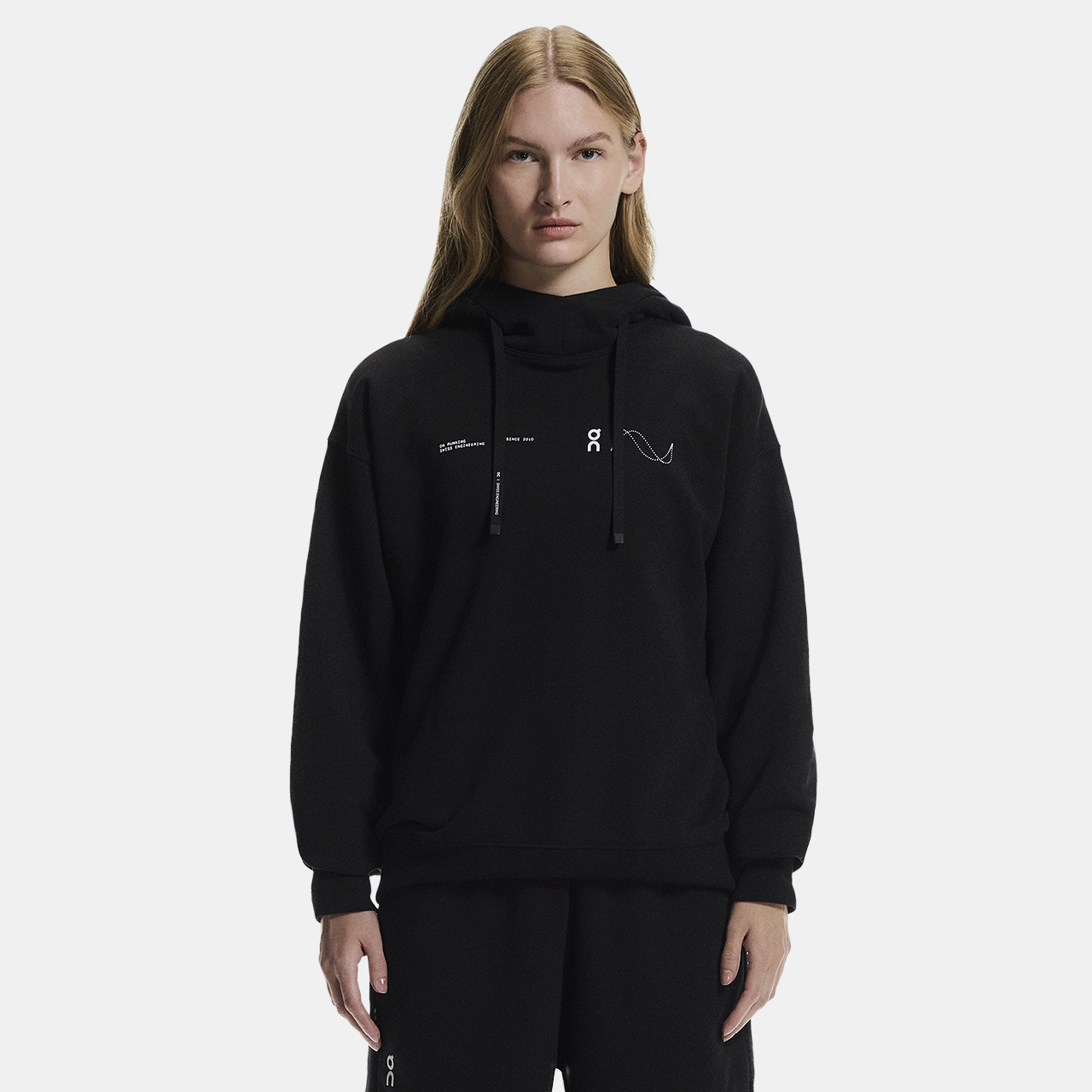 On Club Hoodie Volt Kadın Siyah Sweatshirt - 1Wg10360553 Fiyatı