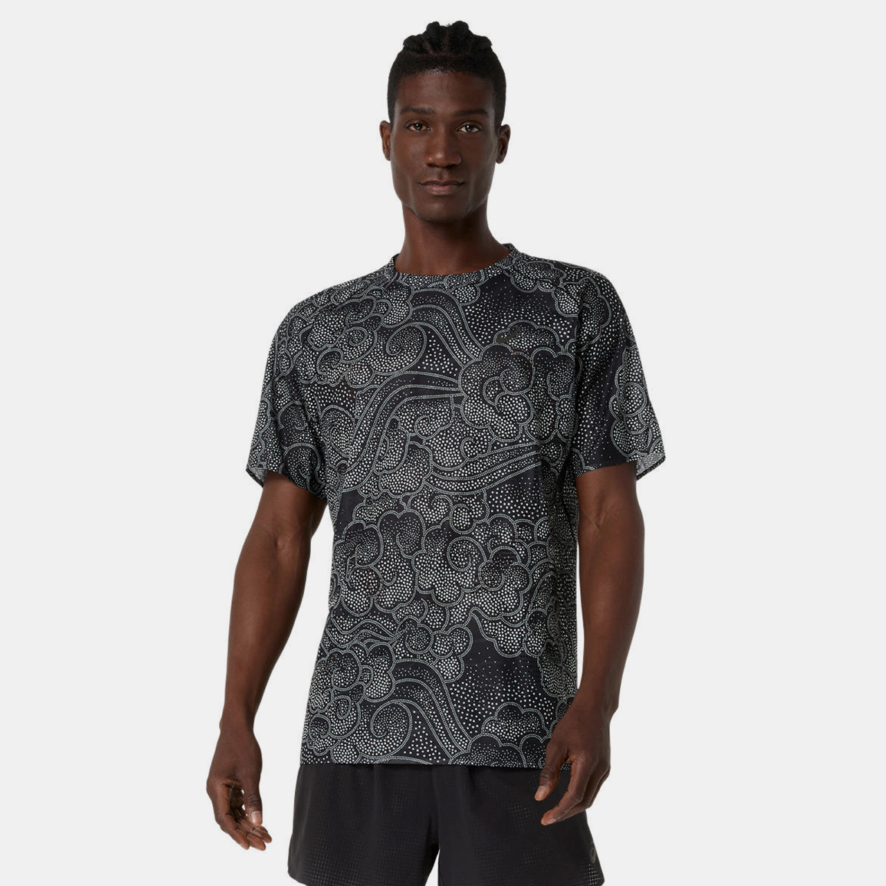 Asics Limited Series Metarun Ss Top Erkek Siyah Kısa Kollu Tshirt