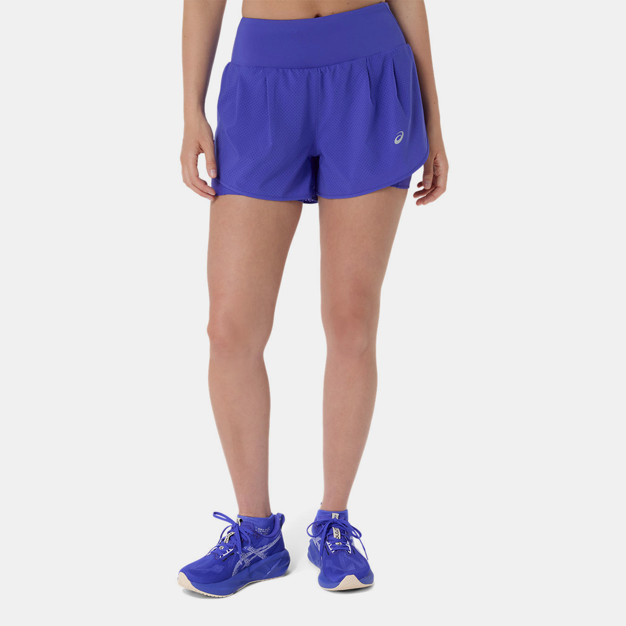 Asics Road 2-N-1 3.5In Short Kadın Mavi Şort - 2012C975-400 Fiyatı