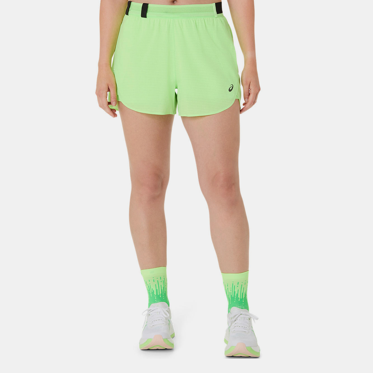 Asics Metarun Split Shorts Kadın Yeşil Şort - 2012D349-300 Fiyatı