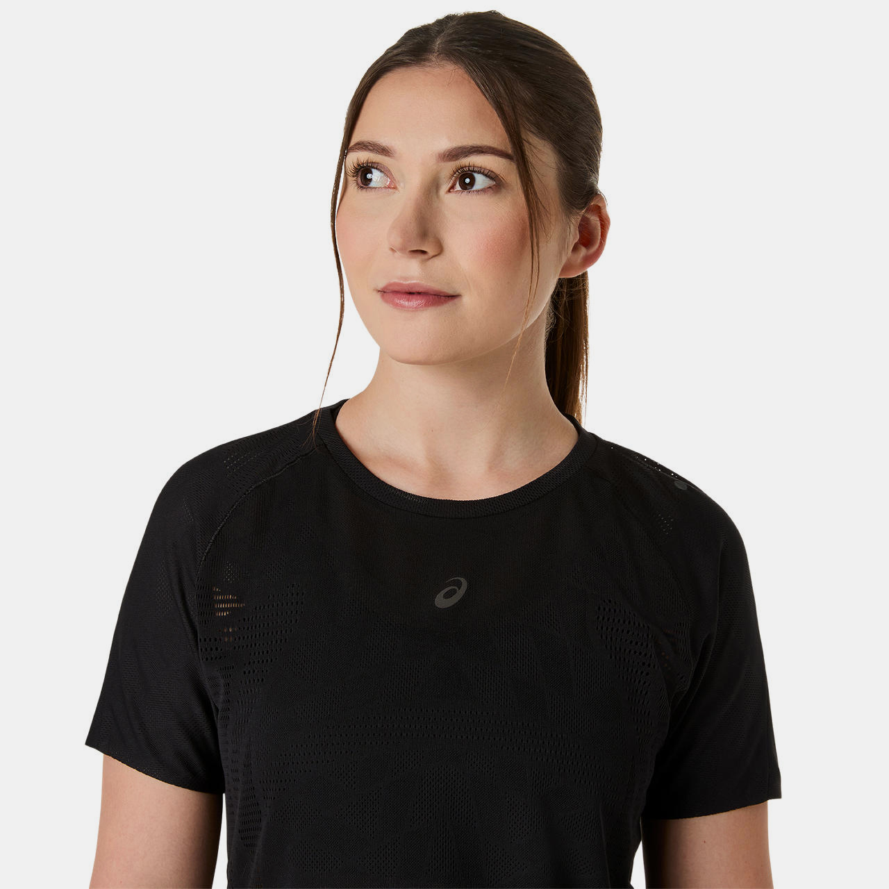 Asics Metarun Ss Top Kadın Siyah Kısa Kollu Tshirt - 2012D418-001