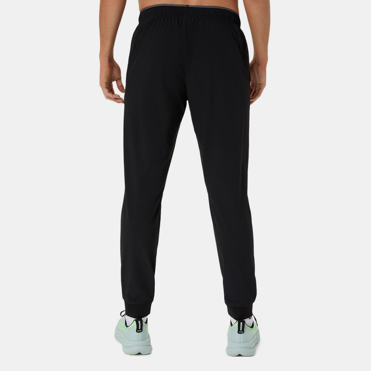 Asics Comfort Core Stretch Woven Pant Erkek Siyah Eşofman Altı