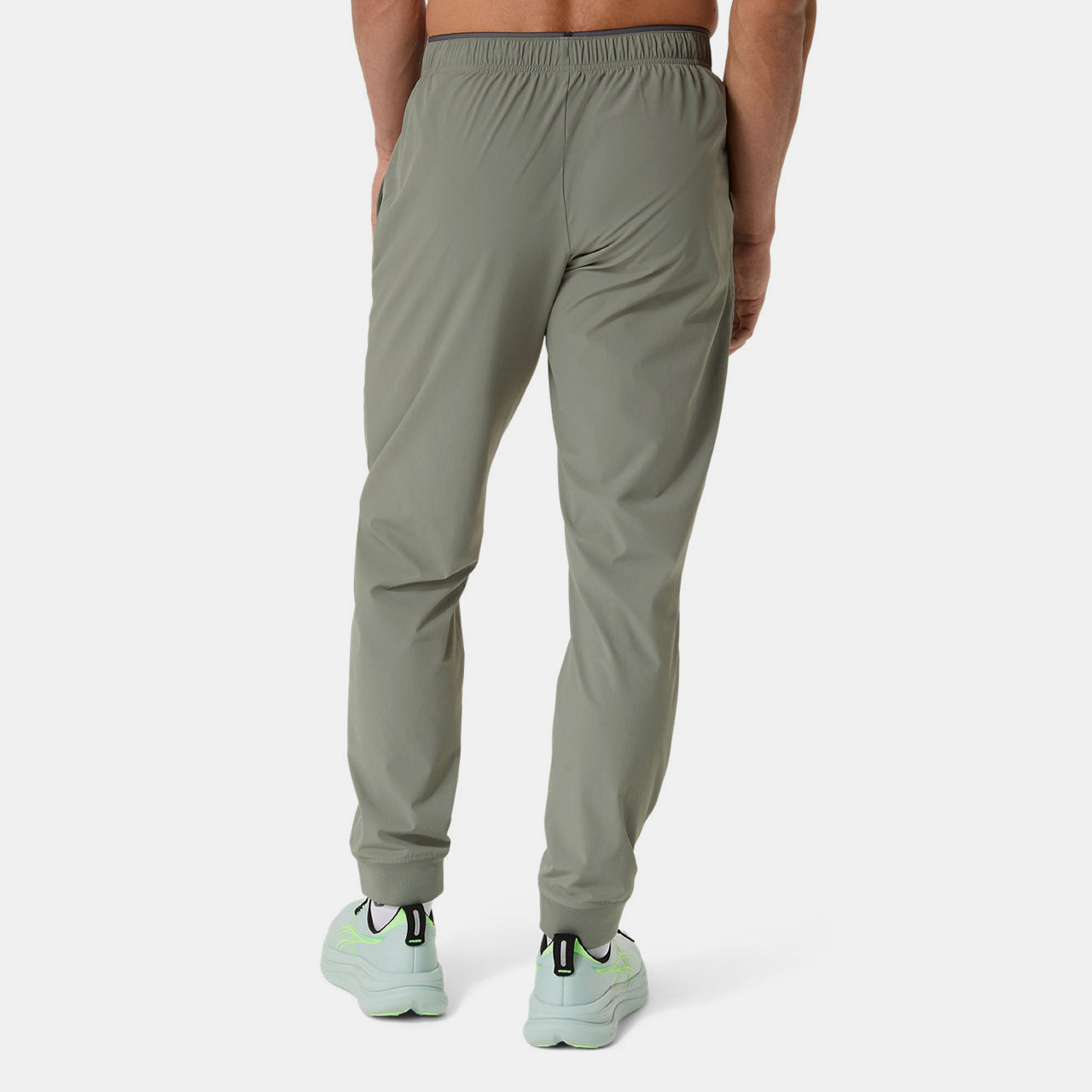 ふくふく Asics Comfort Core Stretch Woven Pant Erkek Yeşil Eşofman Altı