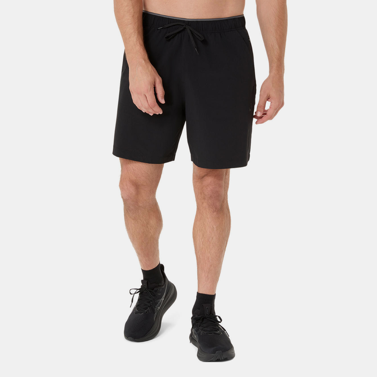 Asics Comfort Core Stretch Woven 7In Short Erkek Siyah Şort
