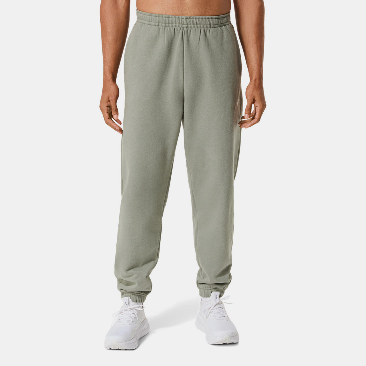 Asics Fleece Relaxed Pant Erkek Yeşil Eşofman Altı - 2031F336-300