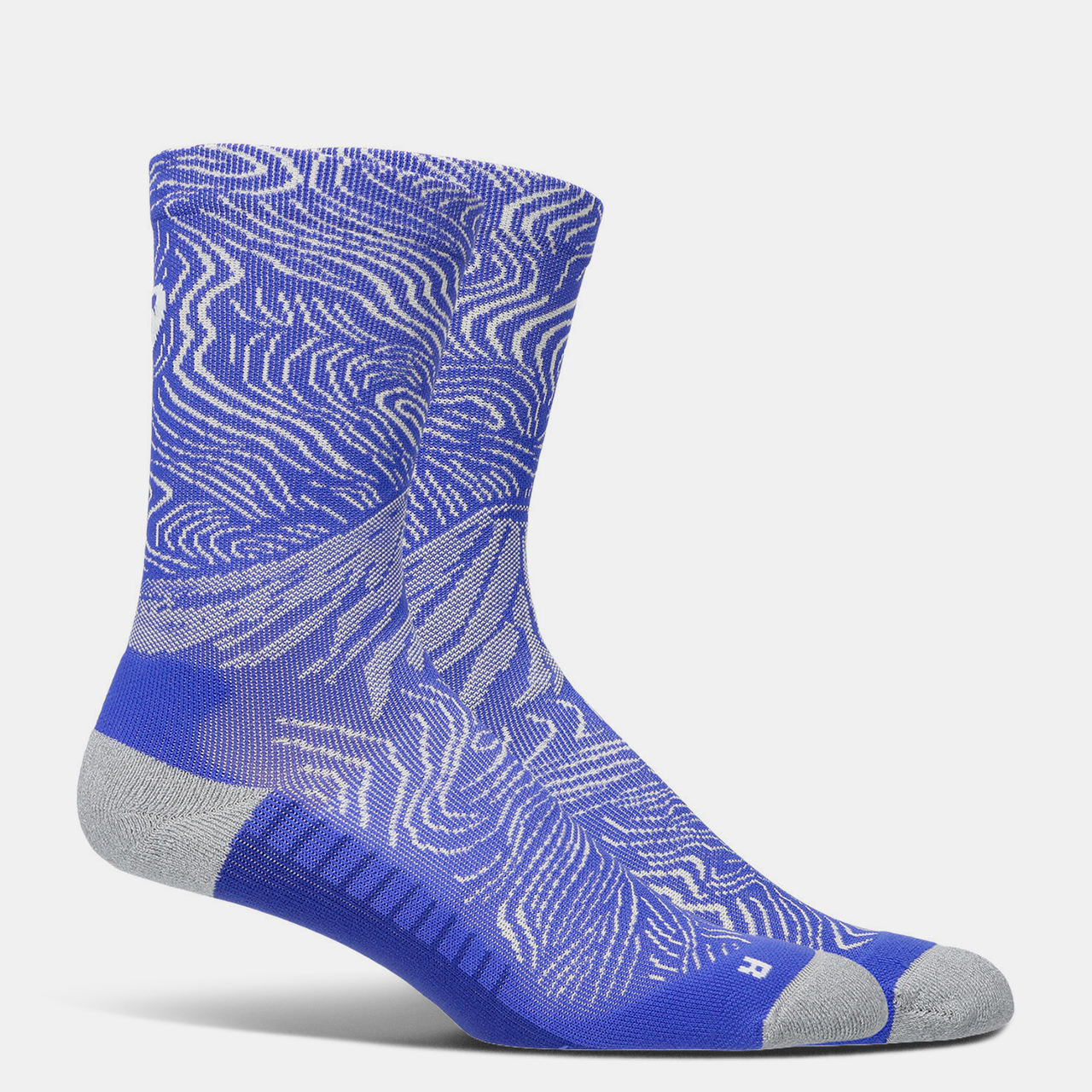 Asics Fujitrail Graphic Crew Sock Unisex Mavi Koşu Çorabı