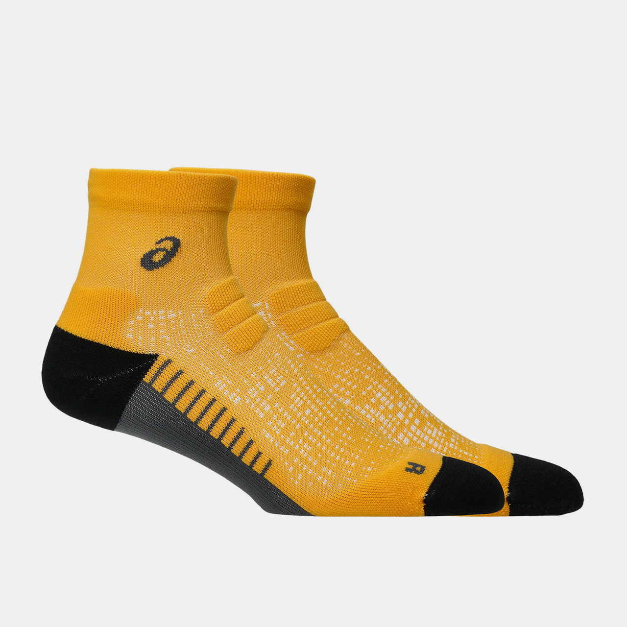 Asics Performance Run Sock Quarter Unisex Sarı Koşu Çorabı