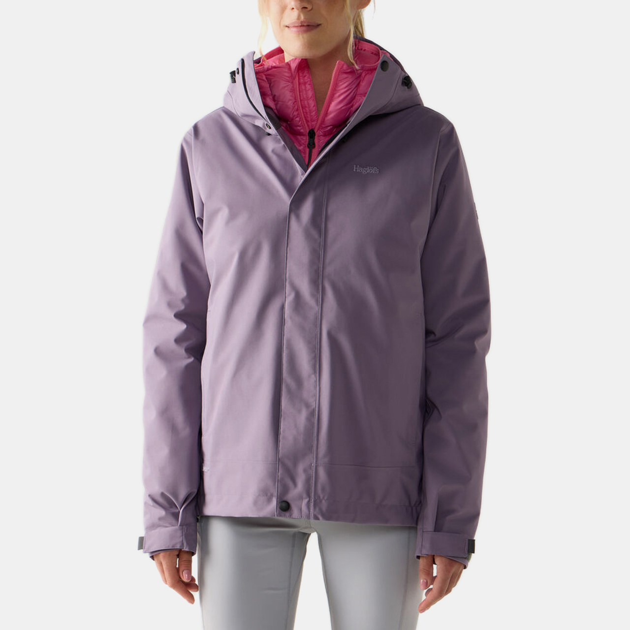Haglöfs Breeze Proof Jacket Kadın Mor Yağmurluk - 6076815Yk Fiyatı