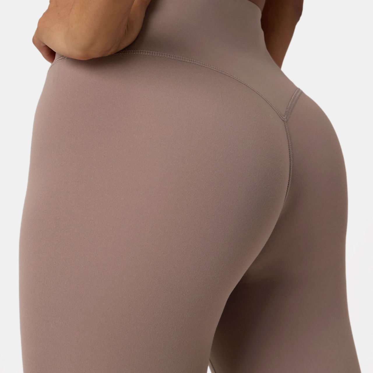 Fabletics The No-seam Pureluxe Tlc Legging Kadın Kahverengi Tayt