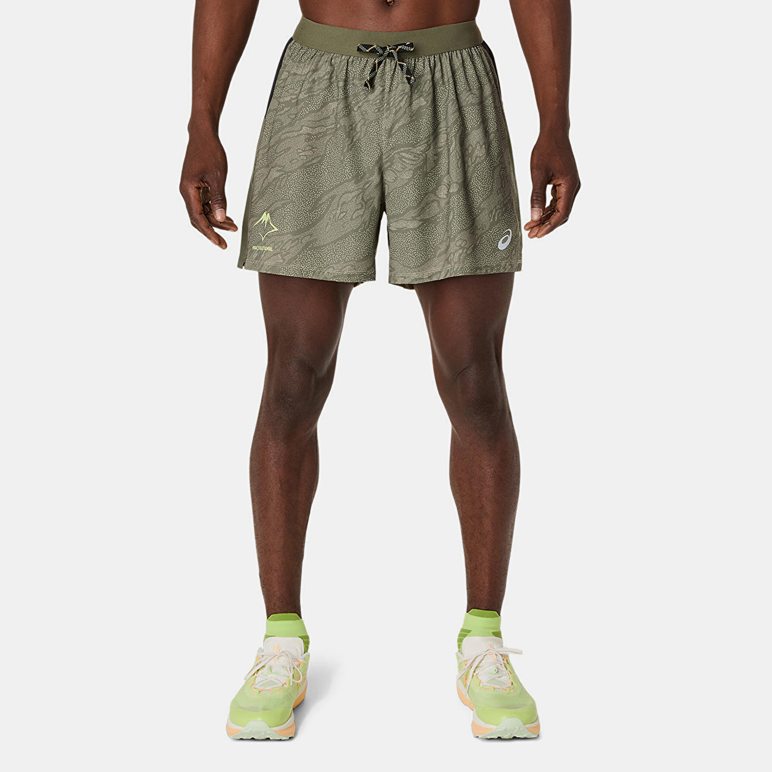 ASICS Fujitrail All Over Print 5In Short - 0