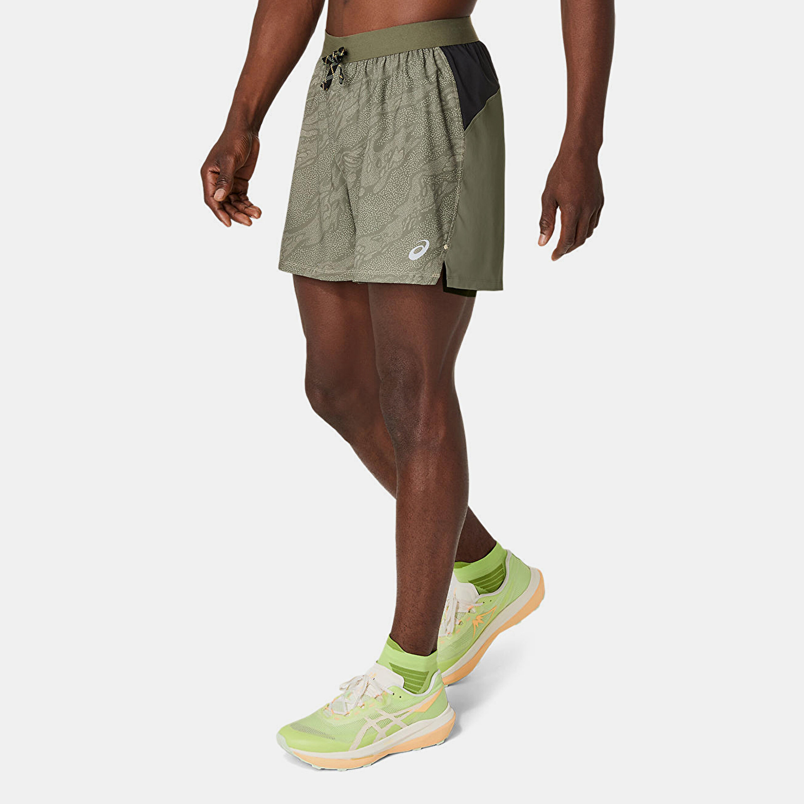 ASICS Fujitrail All Over Print 5In Short - 1