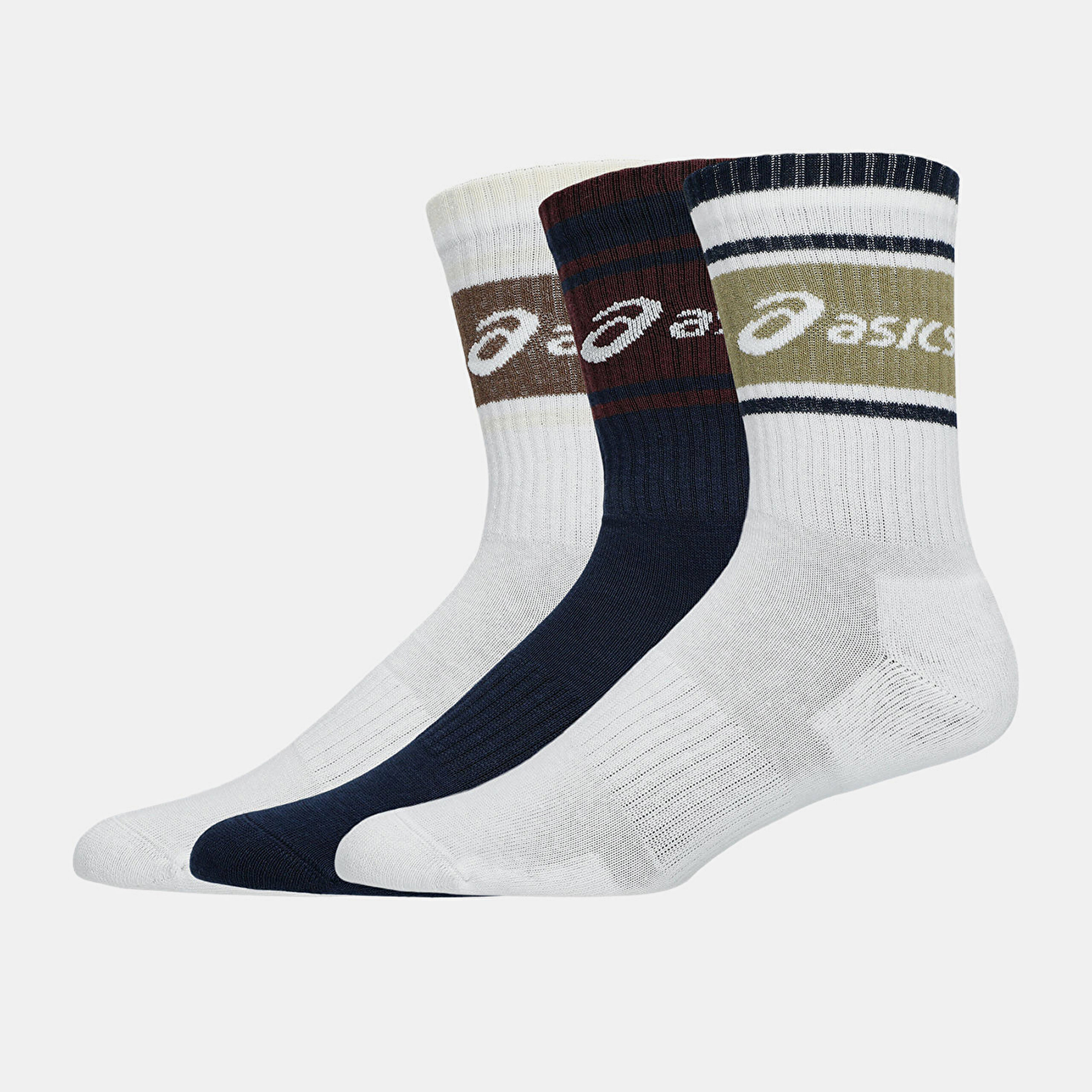 ASICS 3 Pack Asics Logo Crew Sock - 1