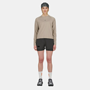 Flow Run Shorts 3" - Koyu Gri