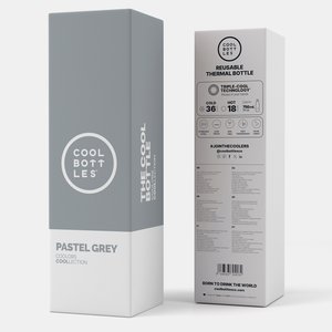 The Bottle - Pastel Grey 750Ml - 4