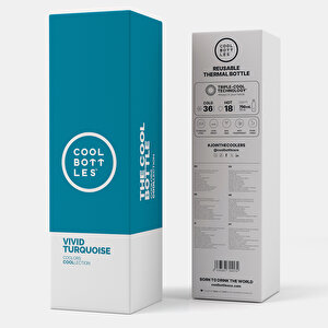 The Bottle - Vivid Turquoise 750Ml - 4