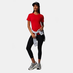Feather Tech+ Short Sleeve Top - Kırmızı