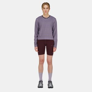 Striped Ls W - Lila Mor