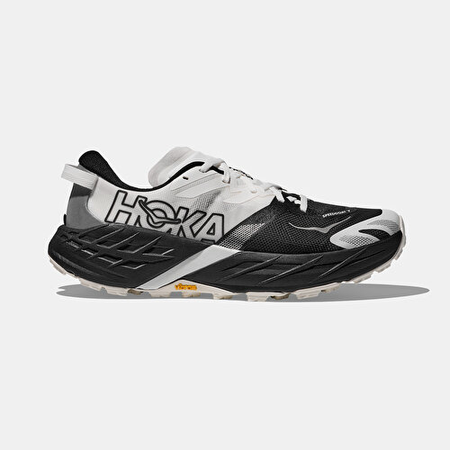 Hoka Speedgoat 7 Kadın Siyah Beyaz Outdoor Koşu Ayakkabısı