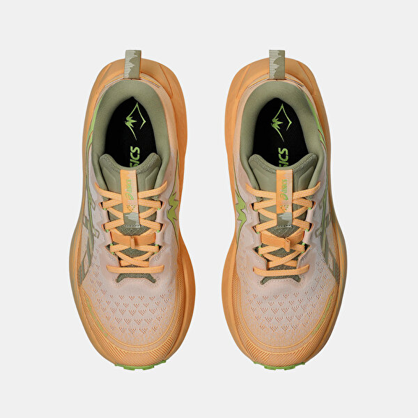 Asics Trabuco Max 4 Erkek Bej Outdoor Koşu Ayakkabısı - 1011B976