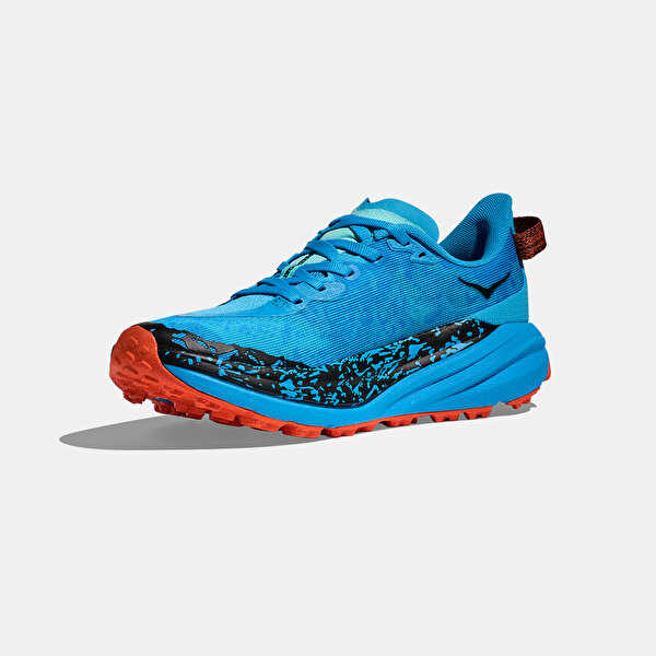 Hoka Speedgoat 6 Kadın Mavi Outdoor Koşu Ayakkabısı - 1147811-Skyw