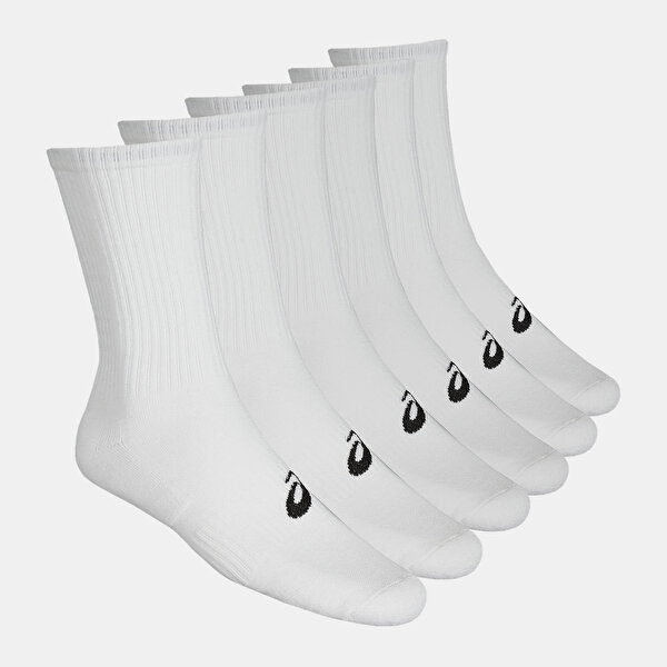 6Ppk Crew Sock - Beyaz