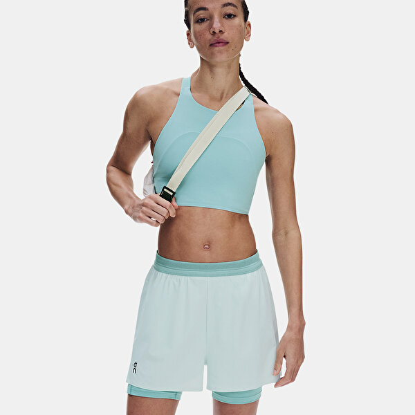3" Performance 2/1 Shorts - Bebe Mavisi Su Yeşili