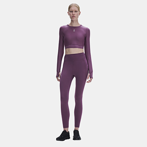 On Train Long Sleeve Crop - 0
