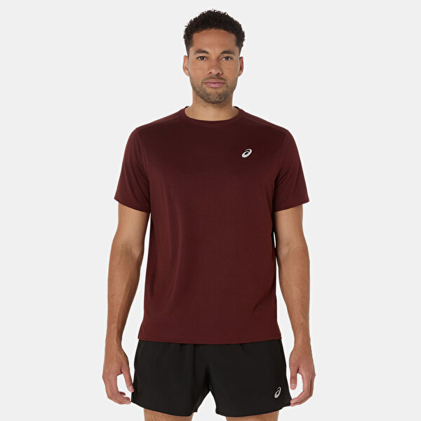 Asics Core Ss Top - Bordo