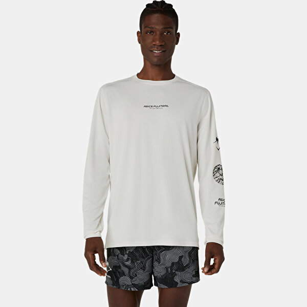 ASICS Fujitrail Logo Ls Top - 1