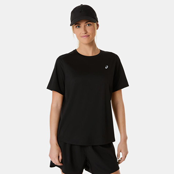 Asics Core Ss Top - Siyah