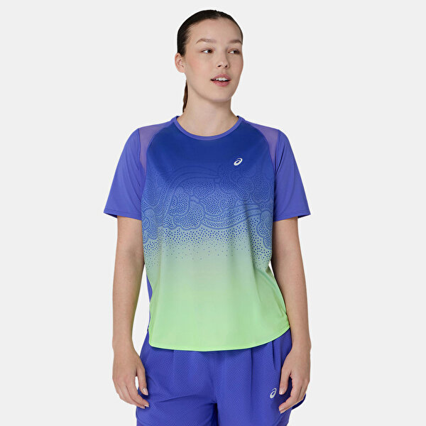 Road Fade Ss Top - Mavi