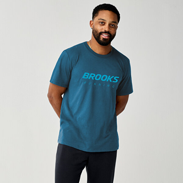 Graphic Short Sleeve - Koyu Mavi