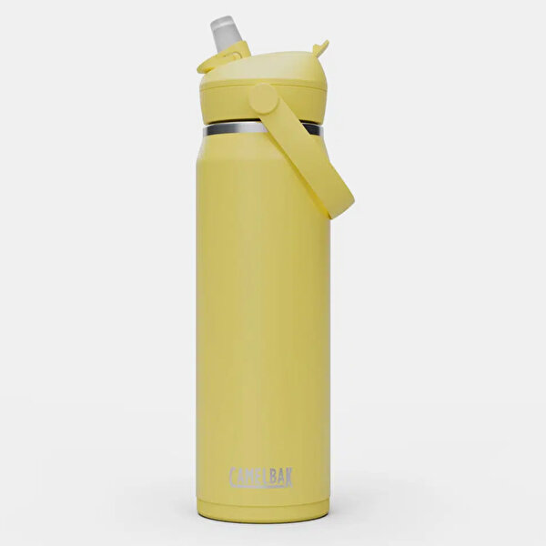Thrive Flip Pipetli Tritan Matara .74L / 25Oz - Sarı