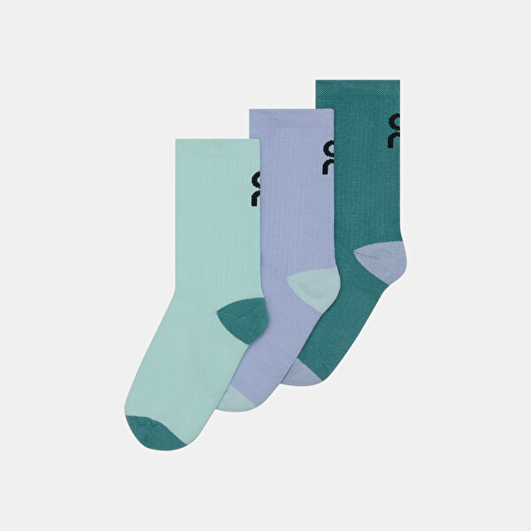 On Logo Sock High 3P Kids
