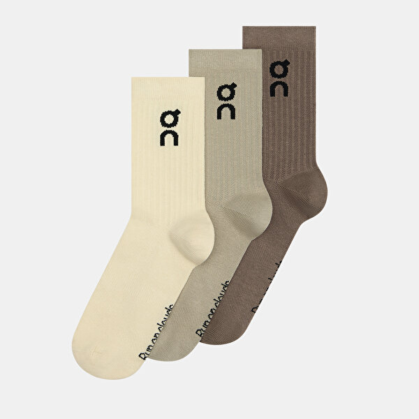 On Logo Sock High 3P