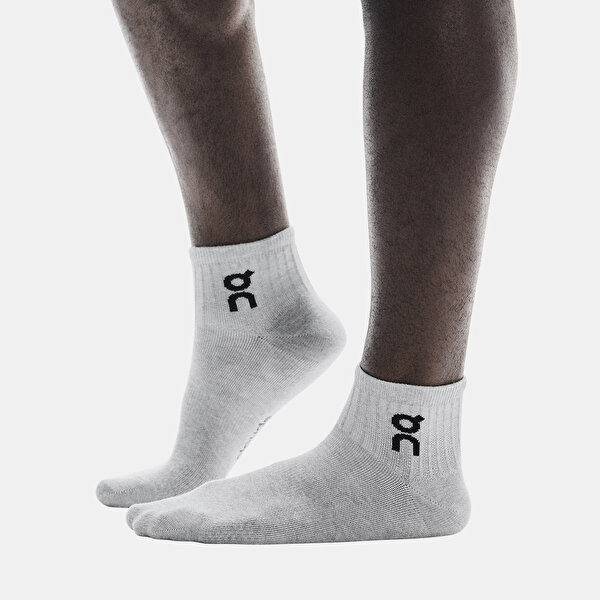 On Logo Sock Mid 3P - 1