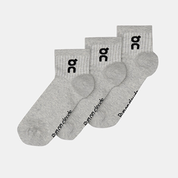 On Logo Sock Mid 3P - 3