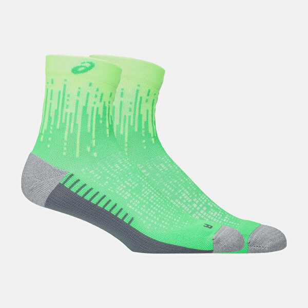 Performance Run Sock Quarter - Yeşil