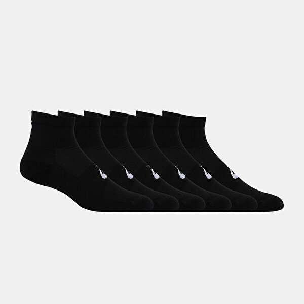 6Ppk Quarter Sock - Siyah