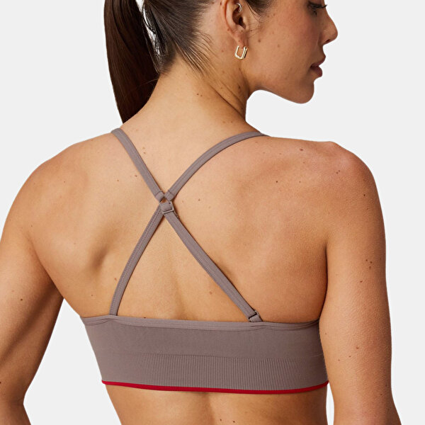 Seamless V-neck Low Impact Bra - 5
