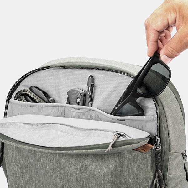 Travel Backpack 30L - Sage - 7