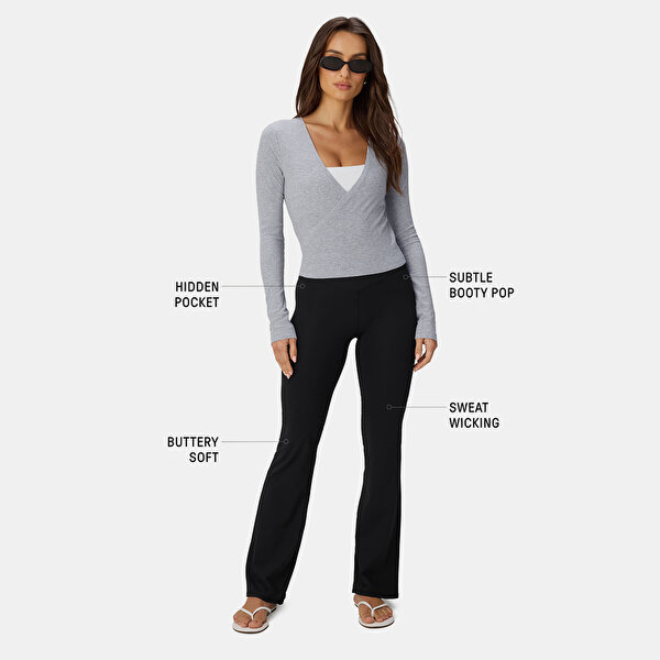 Pureluxe High-waisted Tlc Kick Flare - 5