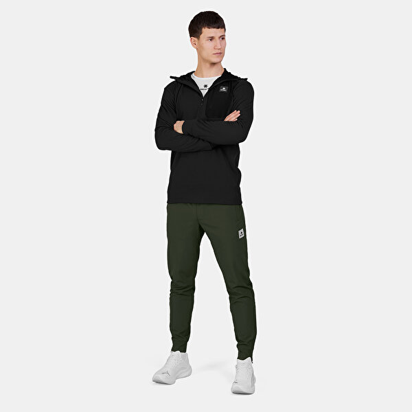 Say Sky Combat Half Zip Fleece Hoodie - 0